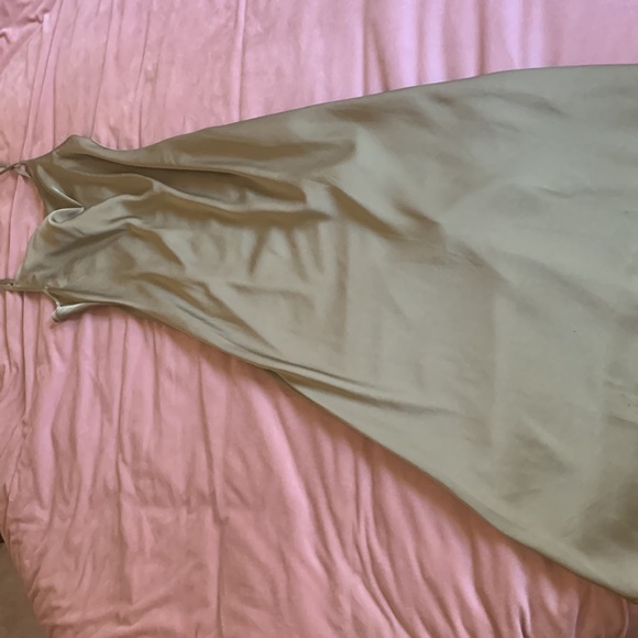 Revolve Dresses | Green Satin Dess | Color: Green | Size: Xs | Linashopping's Closet Revolve Dresses | Green Satin Dess | Color: Green | Size: Xs | Linashopping's Closet